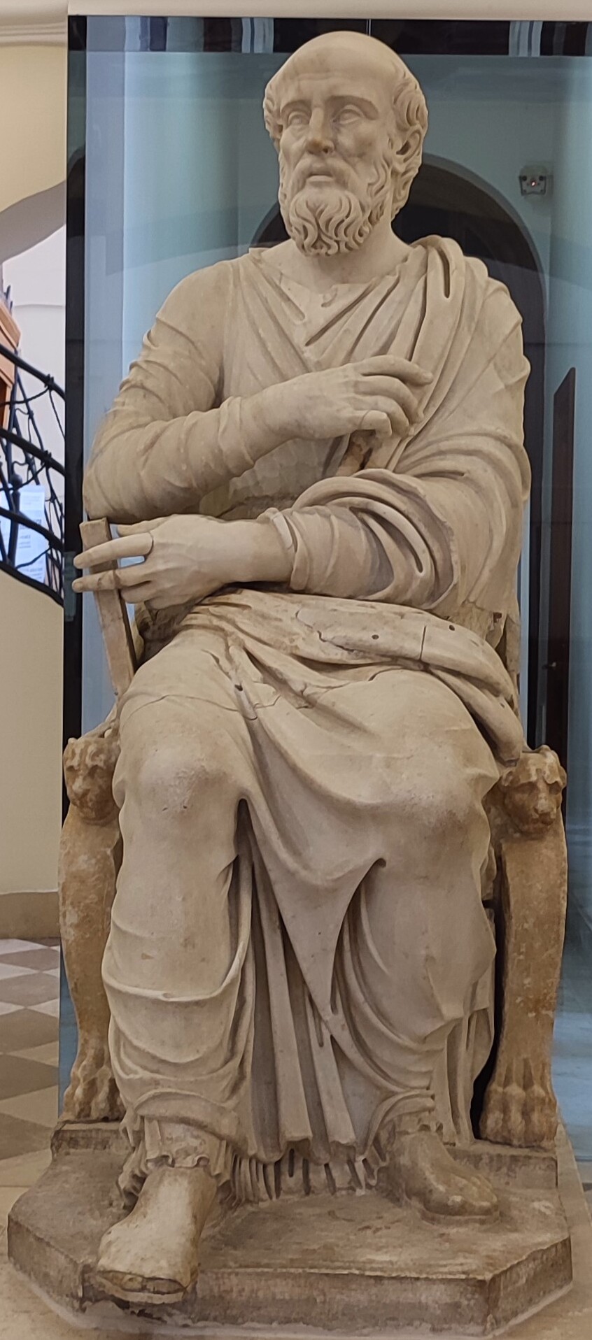 Potret historis yang dikaitkan dengan Hippolytus of Rome