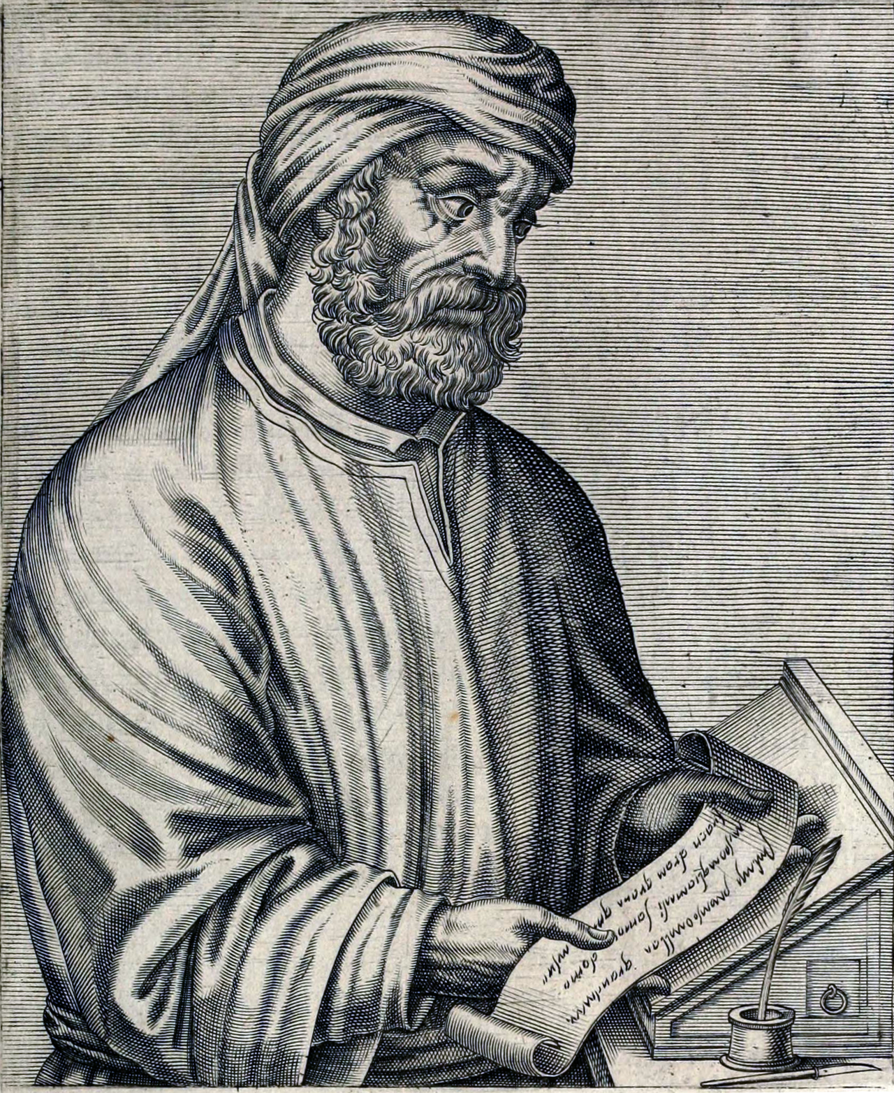 Portrait associated with Tertullian